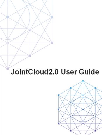 JointCloud2.0 User Guide（English）-admin